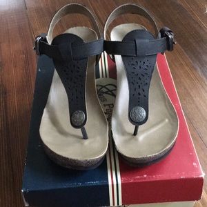 Black wedge Sandals by Hokus Pokus 7
